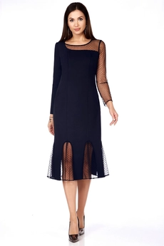 Платье 11542 синий LaKona
