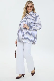 Костюм брючный К1440194 полоска LM (Лаборатория моды)