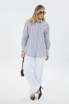 Костюм брючный К1440194 полоска LM (Лаборатория моды)