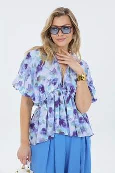 Костюм брючный К8187 анютины глазки LM (Лаборатория моды)