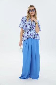 Костюм брючный К8187 анютины глазки LM (Лаборатория моды)