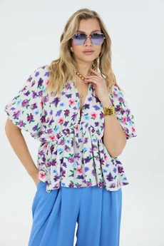 Костюм брючный К8187 цветная лазурь LM (Лаборатория моды)