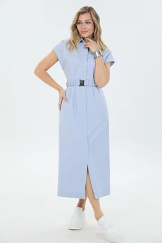 Платье М186 голубая лапка LM (Лаборатория моды)