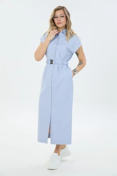 Платье М186 голубая лапка LM (Лаборатория моды)