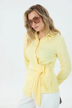 Блузка М190 желтая LM (Лаборатория моды)