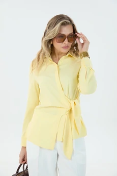 Блузка М190 желтая LM (Лаборатория моды)