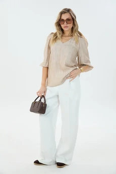 Блузка М192 бежевая LM (Лаборатория моды)