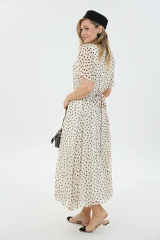 Платье М76 горох LM (Лаборатория моды)