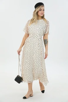 Платье М76 горох LM (Лаборатория моды)