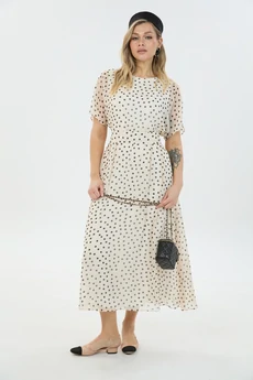 Платье М76 горох LM (Лаборатория моды)