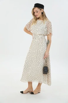 Платье М76 горох LM (Лаборатория моды)