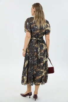 Платье М76 коричневый LM (Лаборатория моды)