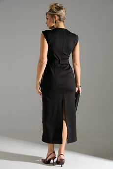 Платье 046 красный + белый LM (Лаборатория моды)