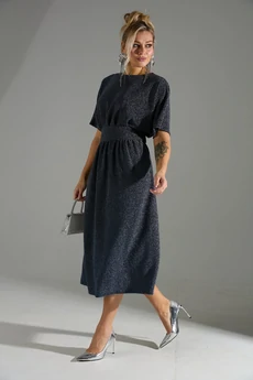 Платье 122 синий LM (Лаборатория моды)