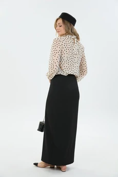 Блузка М71 горох LM (Лаборатория моды)