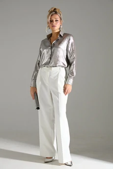 Костюм брючный 146010 бежевый шиммер LM (Лаборатория моды)