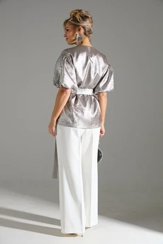 Жакет 110 бежевый шиммер LM (Лаборатория моды)