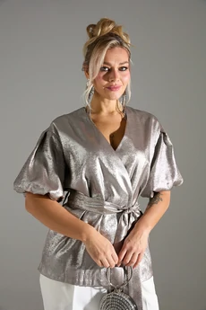 Костюм брючный 1460110 бежевый шиммер LM (Лаборатория моды)