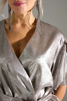 Костюм брючный 1460110 бежевый шиммер LM (Лаборатория моды)