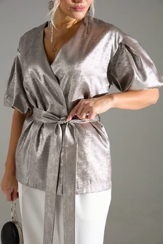 Костюм брючный 1460110 бежевый шиммер LM (Лаборатория моды)