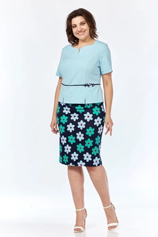 Костюм с юбкой 1309-2 Lady Style Classic