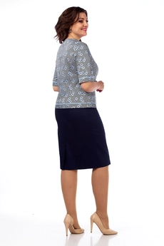 Костюм с юбкой 1399 Lady Style Classic