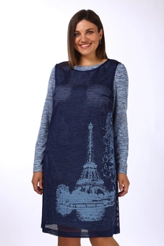 Костюм с платьем 1409 Lady Style Classic