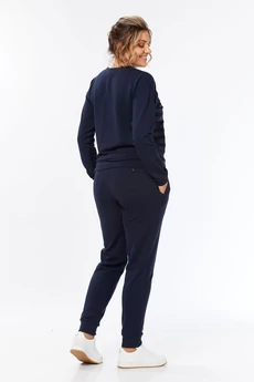 Костюм брючный 1421 синий Lady Style Classic
