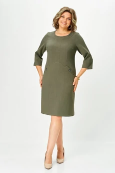 Платье 1433 зеленый Lady Style Classic