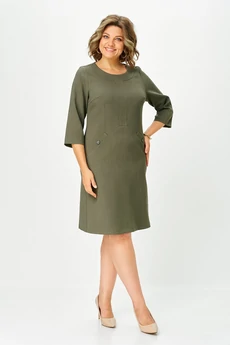 Платье 1433 зеленый Lady Style Classic