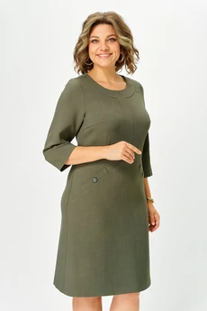 Платье 1433 зеленый Lady Style Classic