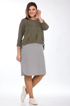 Костюм с платьем 1552-1 Lady Style Classic