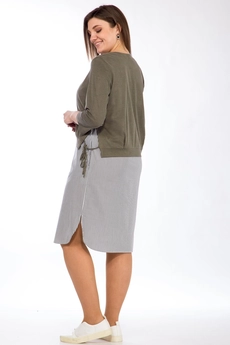 Костюм с платьем 1552-1 Lady Style Classic