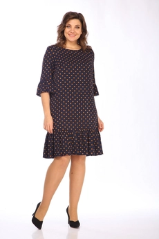 Костюм с платьем 1566-18 Lady Style Classic
