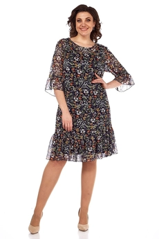 Костюм с платьем 1566-21 Lady Style Classic