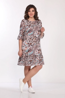 Костюм с платьем 1566-7 Lady Style Classic
