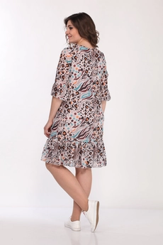 Костюм с платьем 1566-7 Lady Style Classic