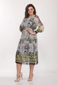 Костюм с платьем 1601-1 Lady Style Classic