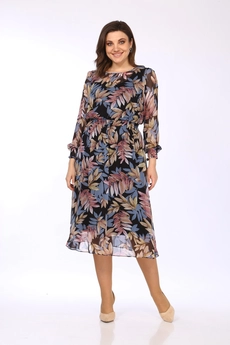 Костюм с платьем 1601-2 Lady Style Classic