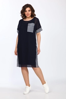 Костюм с платьем 1607-1 Lady Style Classic