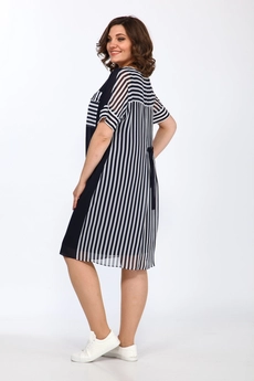 Костюм с платьем 1607-1 Lady Style Classic