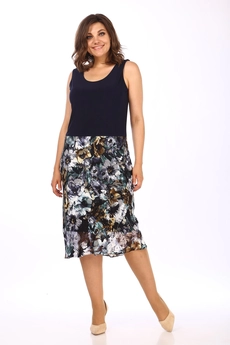 Костюм с платьем 1640-3 Lady Style Classic
