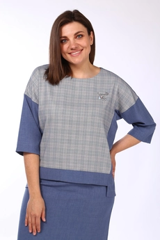 Костюм с юбкой 1674-1 Lady Style Classic