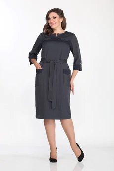 Платье 1675 синий Lady Style Classic
