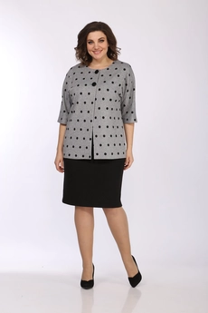Костюм с платьем 1717-4 Lady Style Classic