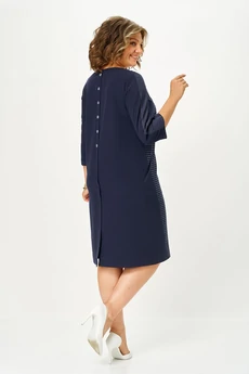 Платье 1719 синий Lady Style Classic