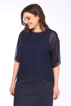Костюм с платьем 1757-1 Lady Style Classic