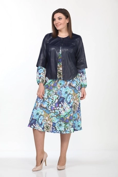 Костюм с платьем 2256-3 Lady Style Classic