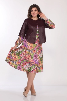 Костюм с платьем 2256-4 Lady Style Classic
