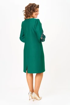 Платье 3062-1 зеленые тона Lady Style Classic